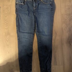Torrid Dark Blue Skinny Jeans